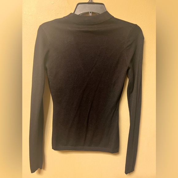 Keyhole Sweater Black Small Forever 21 NWT - Picture 3 of 3